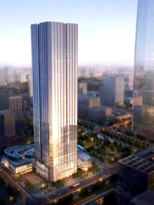 Ningbo East Nowy obszar centrum miasta